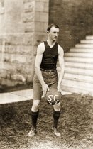 Hammond Staley, playing basketball